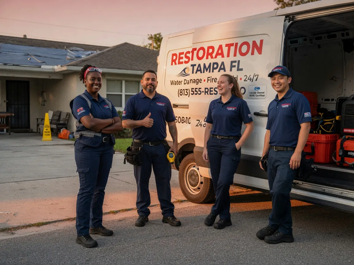 Water Damage Restoration company in Edroy, TX